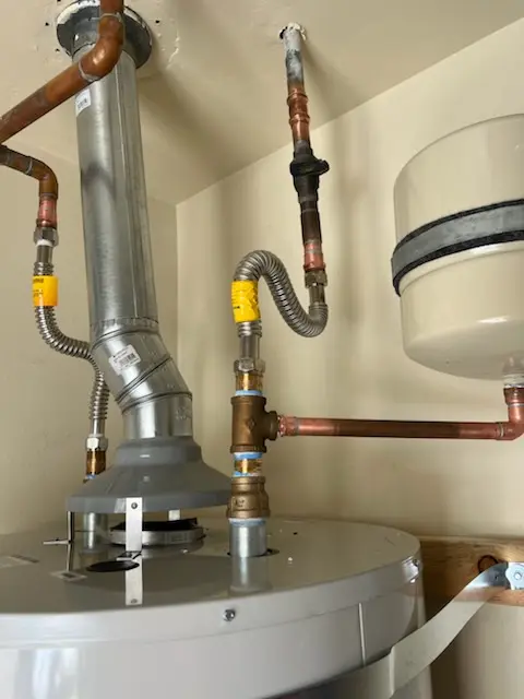 Water heater installation and plumbing repair in Broomfield